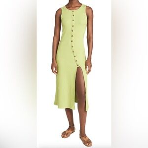 Line & Dot knit button front dress